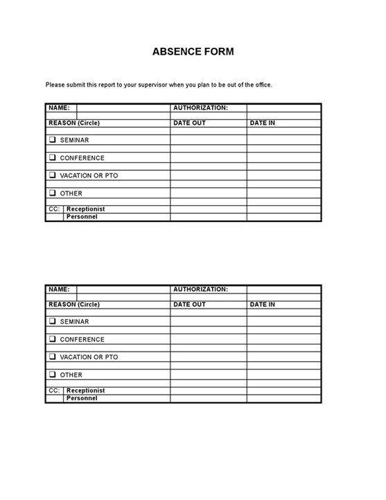 Absence20form 1