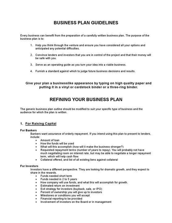 Business20plan20guidelines 1