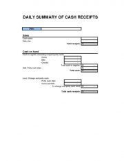 Cash20receipts20summary Daily20summary20of20cash20receipts 1