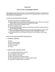 Checklist How20to20apply20government20grants 1