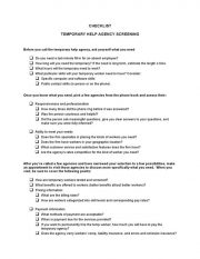 Checklist Temporary20help20agency20screening 1