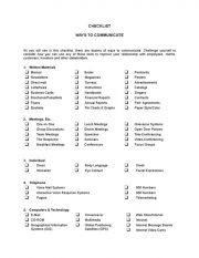 Checklist Ways20to20communicate 1