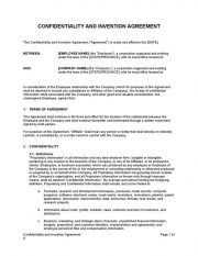 Confidentiality20and20invention20agreement 1