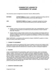 Consent20by20lessor20to20assignment20of20lease 1