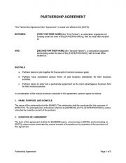 Partnership20agreement Short20form 1