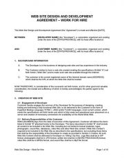 Web20site20design20agreement 1