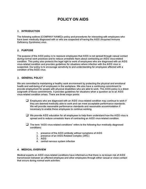 Workplace20aids20policy 1